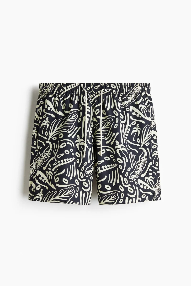 H&M  Patterned swim shorts for Men | Best Price UAE
